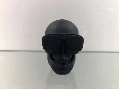 Portable Mini-Skull Speakers Little Skull Wireless Bluetooth Cartoon Bones Ghost Head Small Compatible 5W Hd Stereo Woofer Music