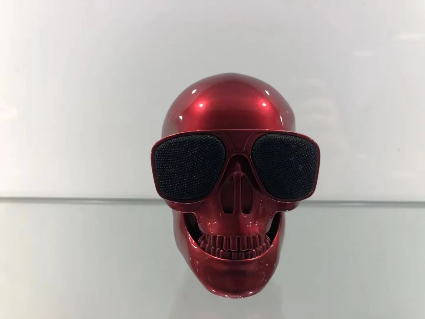 Portable Mini-Skull Speakers Little Skull Wireless Bluetooth Cartoon Bones Ghost Head Small Compatible 5W Hd Stereo Woofer Music